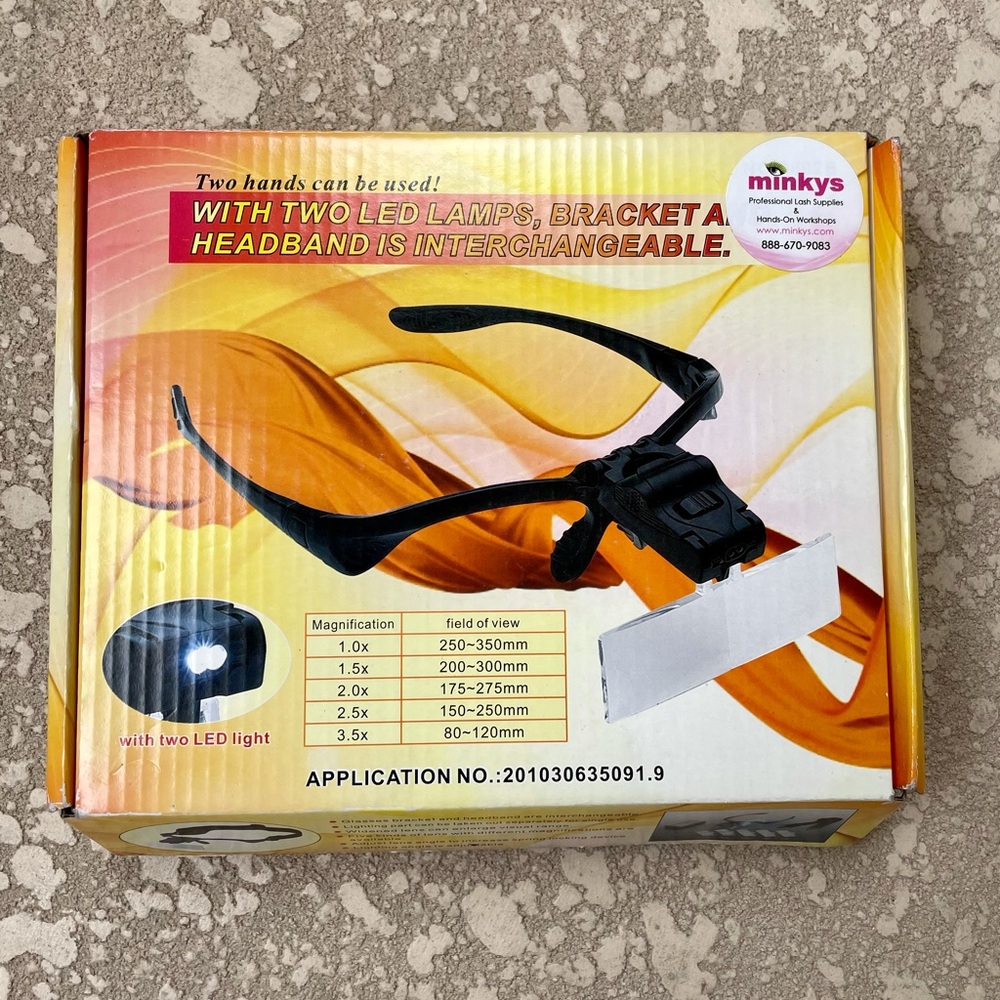 Magnifying Glasses with LED light